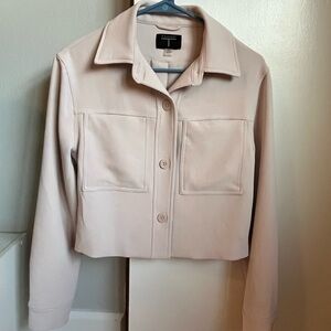 Tahari Light Tan/Blush Utility Jacket